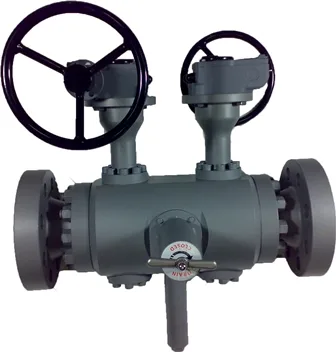 Piping DBB afsluiter